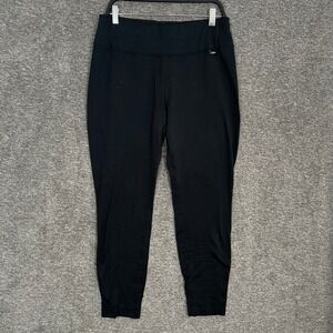 Patagonia Capilene Thermal Weight Leggings Athletic Yoga Pants Black L‎
